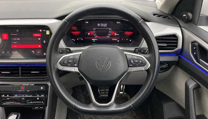 2022 Volkswagen TAIGUN GT PLUS 1.5 TSI DSG, Petrol, Automatic, 46,791 km, Steering Wheel Close Up