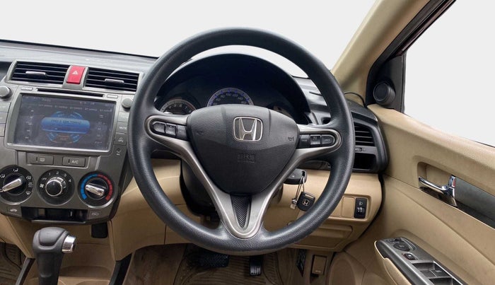 2012 Honda City 1.5L I-VTEC V AT, Petrol, Automatic, 40,220 km, Steering Wheel Close Up