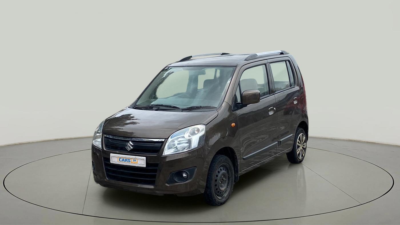 2015 Maruti Wagon R 1.0 VXI, Petrol, Manual, 52,954 km, Left Front Diagonal