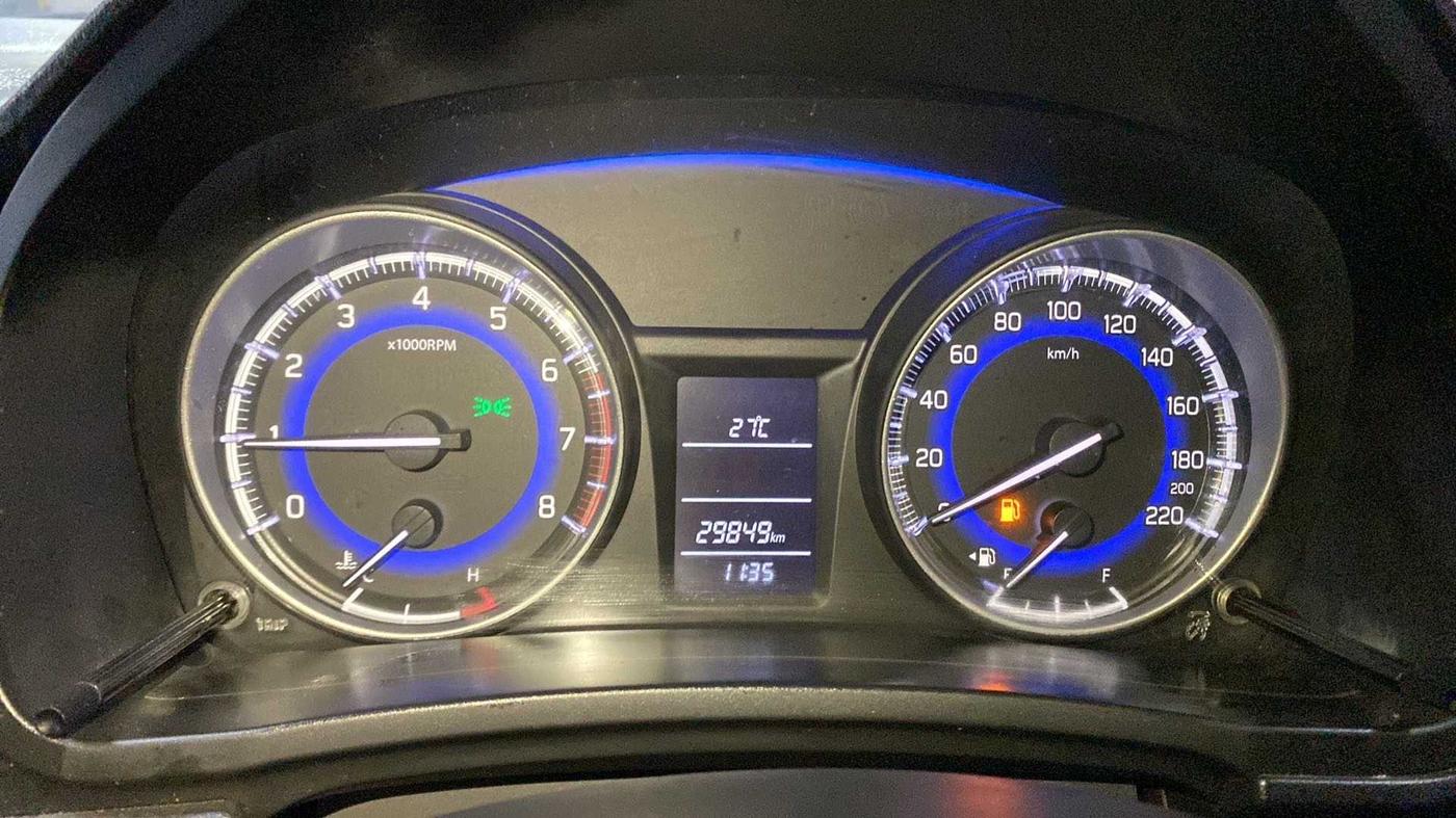 2017 Maruti Baleno DELTA PETROL 1.2, Petrol, Manual, 30,009 km, Odometer Image