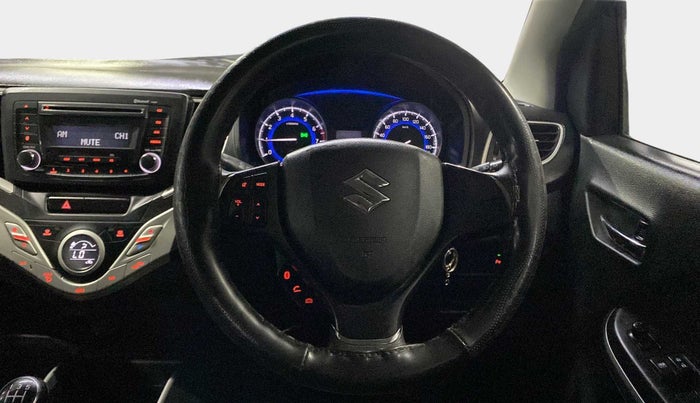 2017 Maruti Baleno DELTA PETROL 1.2, Petrol, Manual, 30,009 km, Steering Wheel Close Up