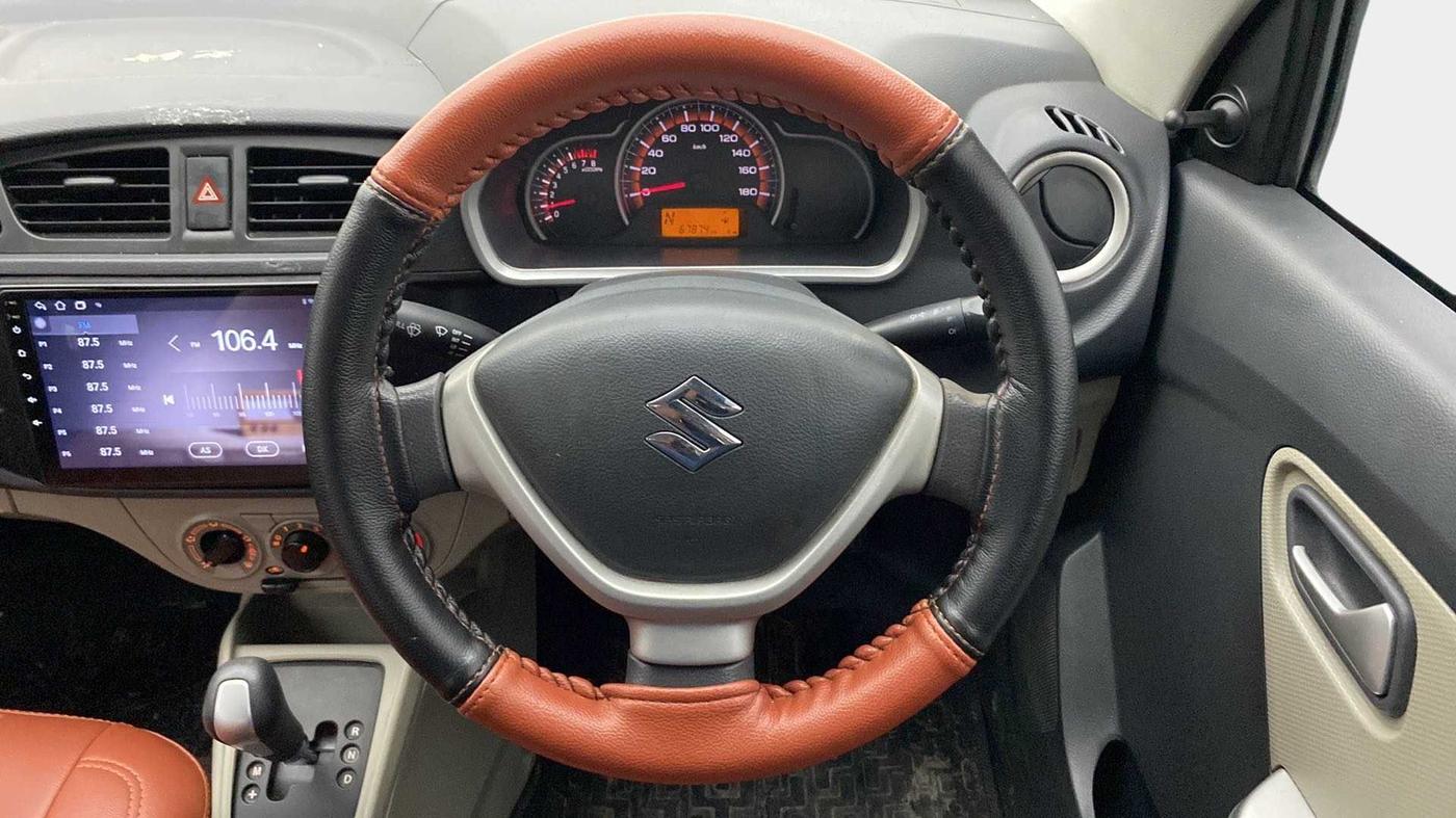 2017 Maruti Alto K10 VXI (O) AMT, Petrol, Automatic, 67,823 km, Steering Wheel Close Up