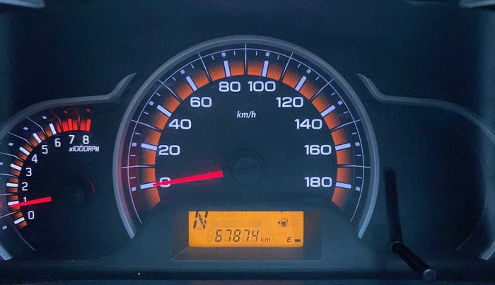 2017 Maruti Alto K10 VXI (O) AMT, Petrol, Automatic, 67,823 km, Odometer Image