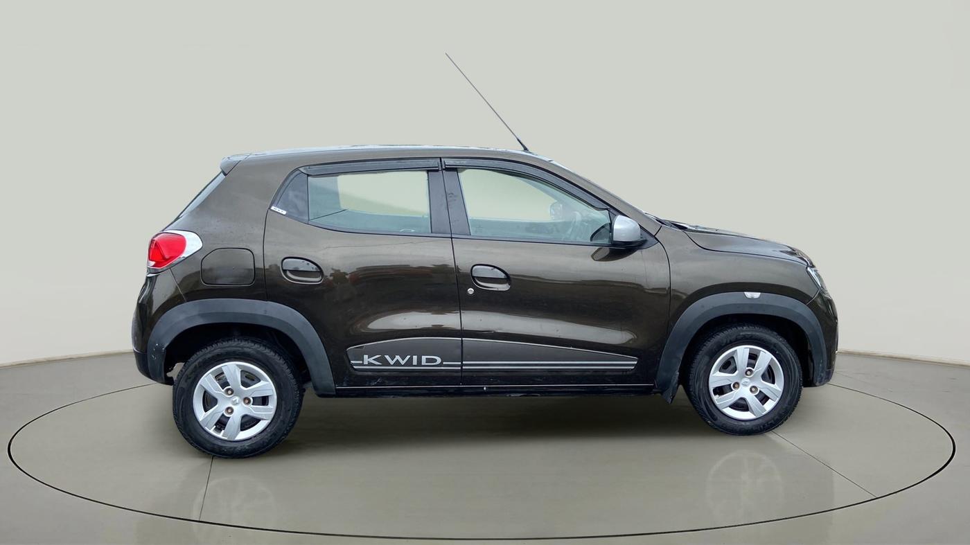 2019 Renault Kwid RXT 1.0 AMT (O), Petrol, Automatic, 70,399 km, Right Side View