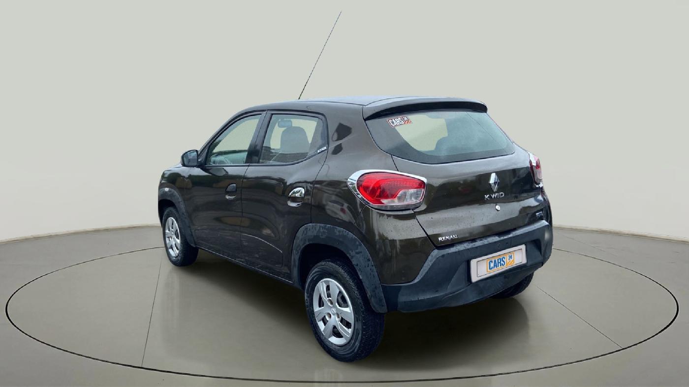 2019 Renault Kwid RXT 1.0 AMT (O), Petrol, Automatic, 70,399 km, Left Back Diagonal