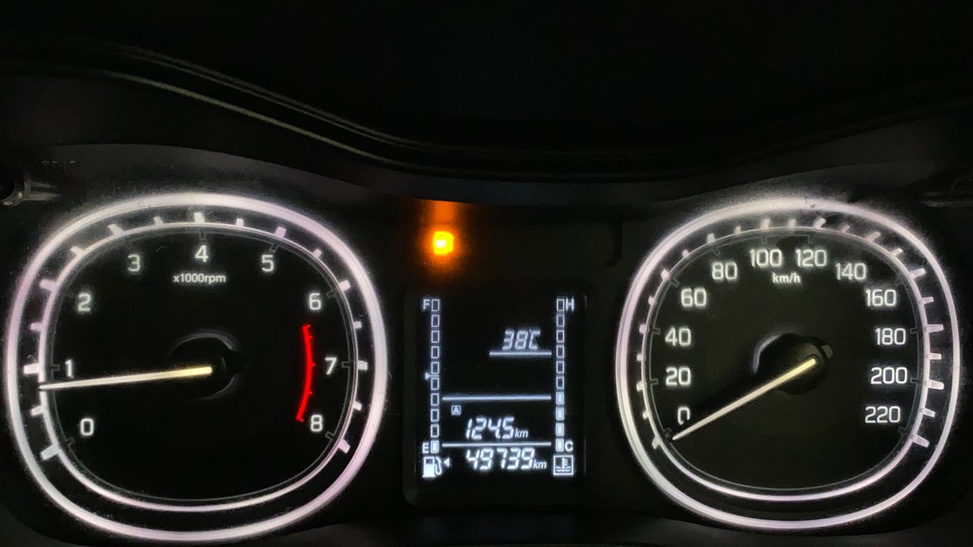 2020 Maruti Vitara Brezza ZXI, Petrol, Manual, 49,905 km, Odometer Image