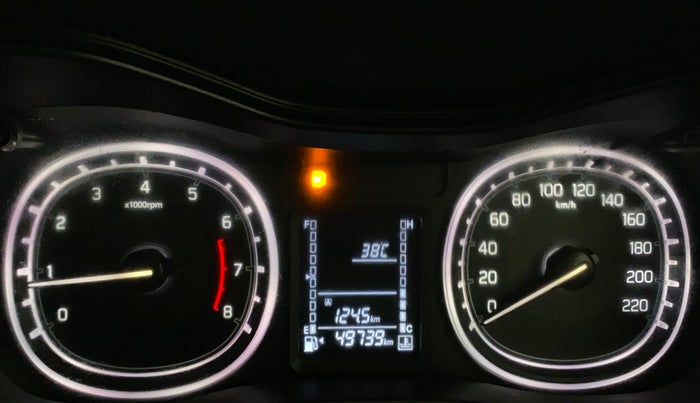 2020 Maruti Vitara Brezza ZXI, Petrol, Manual, 49,905 km, Odometer Image
