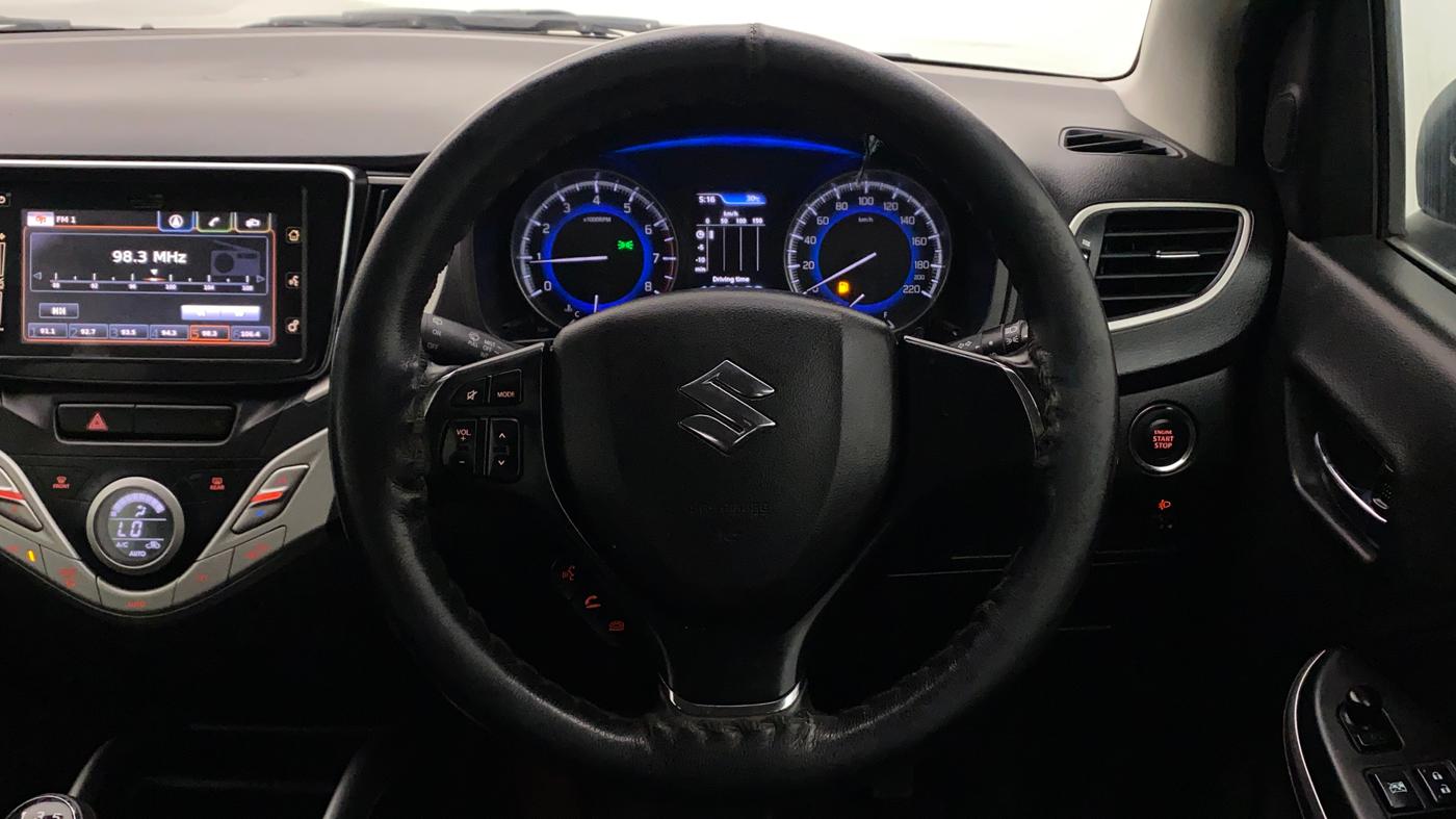 2017 Maruti Baleno RS 1.0 PETROL, Petrol, Manual, 75,487 km, Steering Wheel Close Up