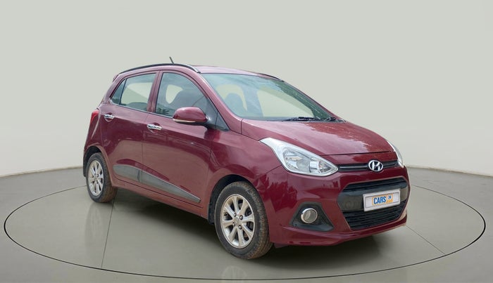 2014 Hyundai Grand i10 ASTA AT 1.2 KAPPA VTVT, Petrol, Automatic, 51,451 km, Right Front Diagonal