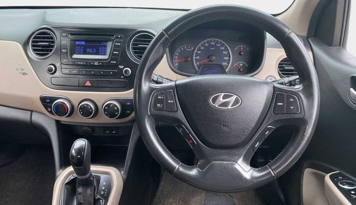 2014 Hyundai Grand i10 ASTA AT 1.2 KAPPA VTVT, Petrol, Automatic, 51,451 km, Steering Wheel Close Up