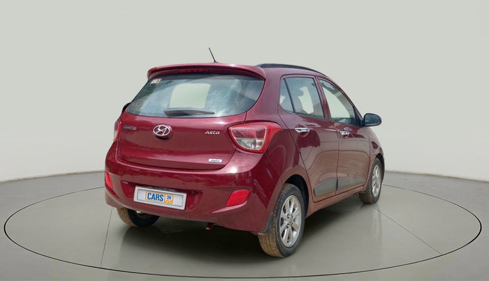 2014 Hyundai Grand i10 ASTA AT 1.2 KAPPA VTVT, Petrol, Automatic, 51,451 km, Right Back Diagonal