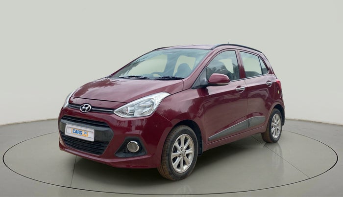 2014 Hyundai Grand i10 ASTA AT 1.2 KAPPA VTVT, Petrol, Automatic, 51,451 km, Left Front Diagonal