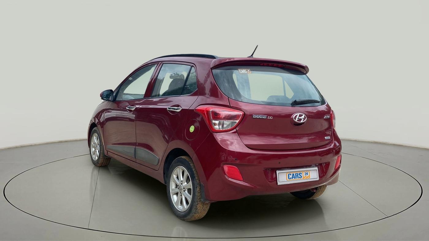 2014 Hyundai Grand i10 ASTA AT 1.2 KAPPA VTVT, Petrol, Automatic, 51,451 km, Left Back Diagonal
