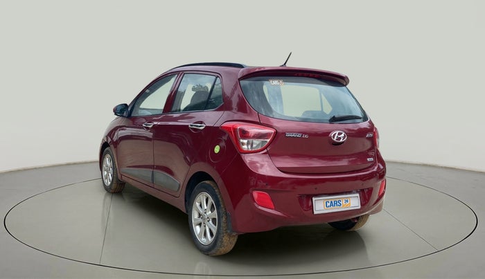 2014 Hyundai Grand i10 ASTA AT 1.2 KAPPA VTVT, Petrol, Automatic, 51,451 km, Left Back Diagonal