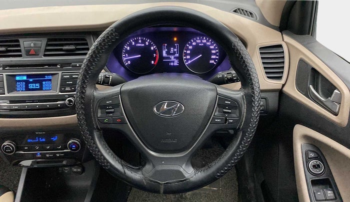 2015 Hyundai Elite i20 SPORTZ 1.2, Petrol, Manual, 1,18,017 km, Steering Wheel Close Up
