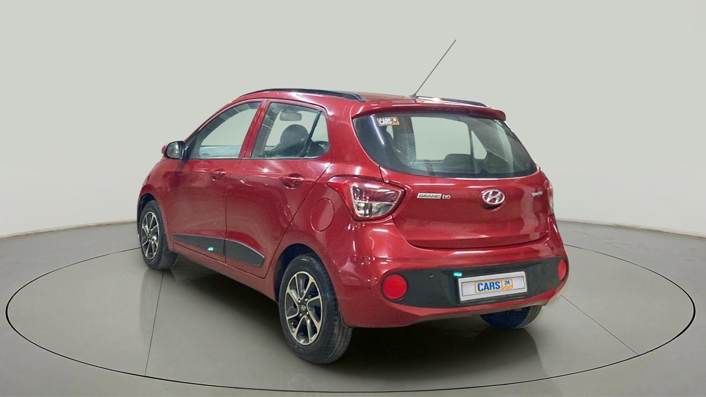 2018 Hyundai Grand i10 SPORTZ AT 1.2 KAPPA VTVT, Petrol, Automatic, 46,843 km, Left Back Diagonal