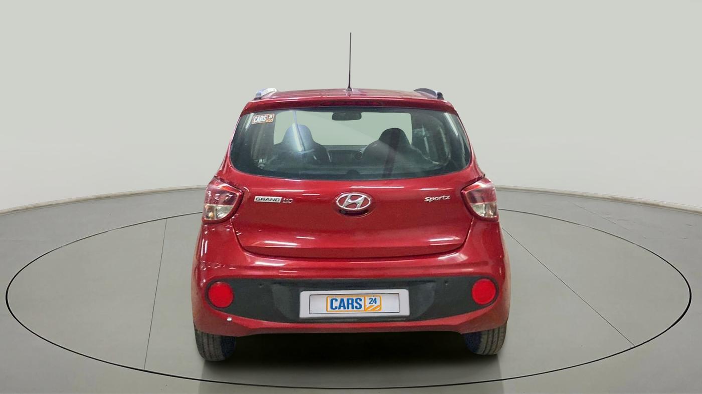 2018 Hyundai Grand i10 SPORTZ AT 1.2 KAPPA VTVT, Petrol, Automatic, 46,843 km, Back/Rear