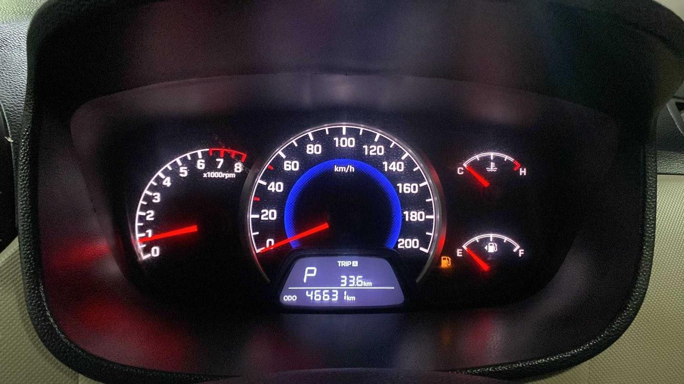 2018 Hyundai Grand i10 SPORTZ AT 1.2 KAPPA VTVT, Petrol, Automatic, 46,843 km, Odometer Image