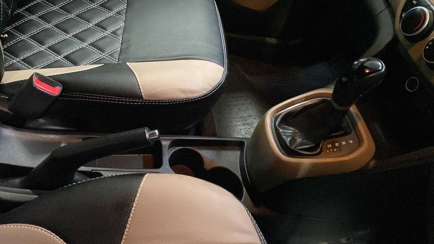 2018 Hyundai Grand i10 SPORTZ AT 1.2 KAPPA VTVT, Petrol, Automatic, 46,843 km, Gear Lever