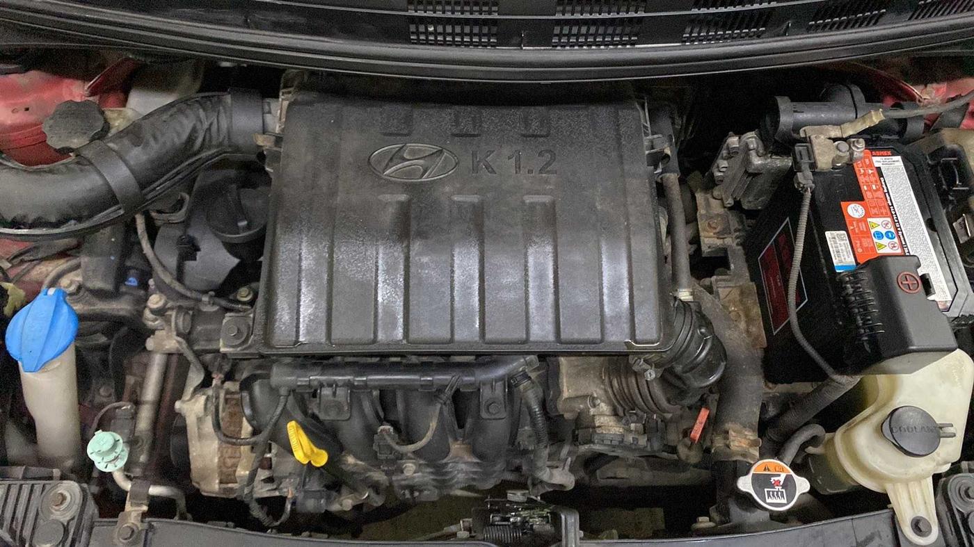 2018 Hyundai Grand i10 SPORTZ AT 1.2 KAPPA VTVT, Petrol, Automatic, 46,843 km, Open Bonet