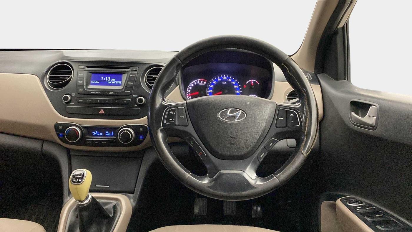 2014 Hyundai Xcent SX 1.2, Petrol, Manual, 57,642 km, Steering Wheel Close Up