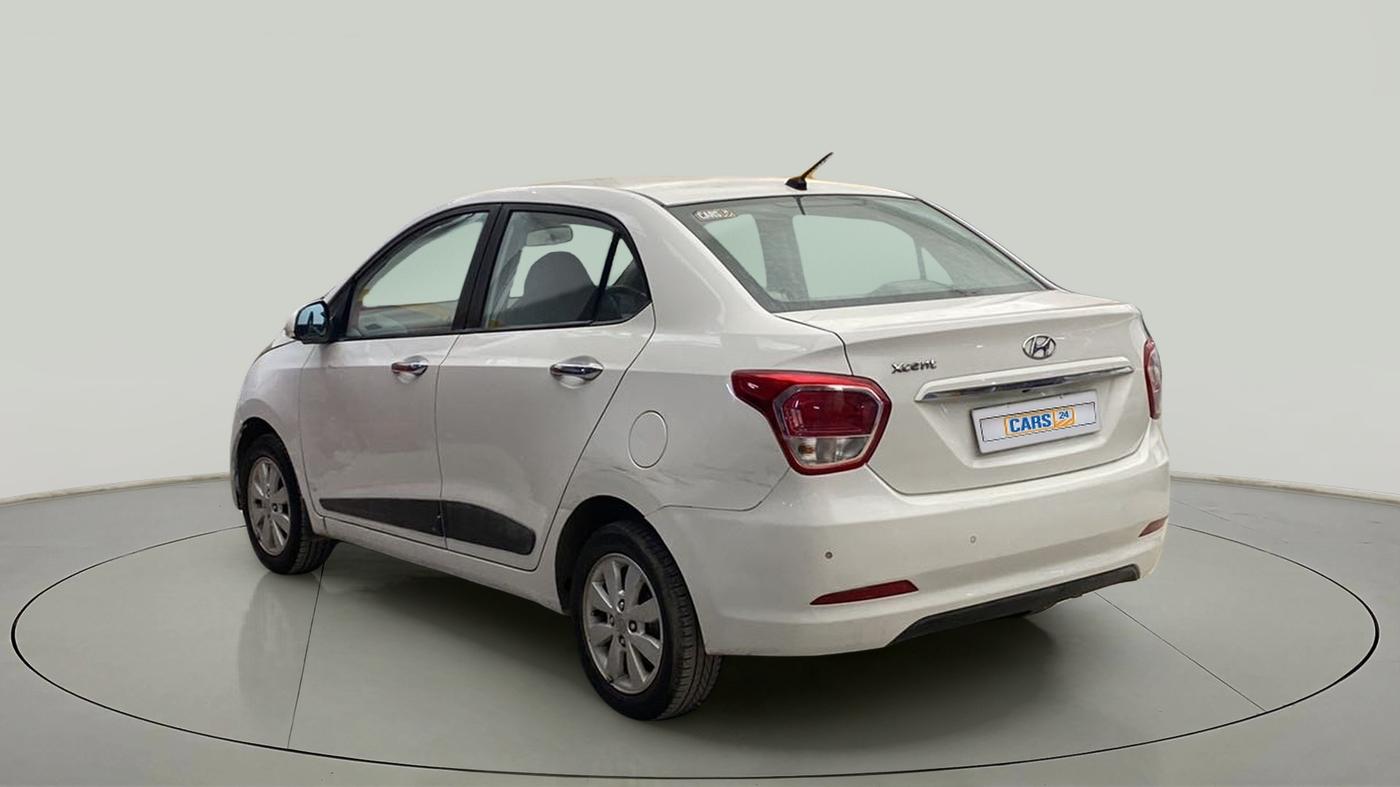 2014 Hyundai Xcent SX 1.2, Petrol, Manual, 57,642 km, Left Back Diagonal