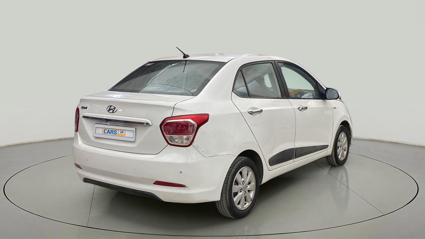 2014 Hyundai Xcent SX 1.2, Petrol, Manual, 57,642 km, Right Back Diagonal