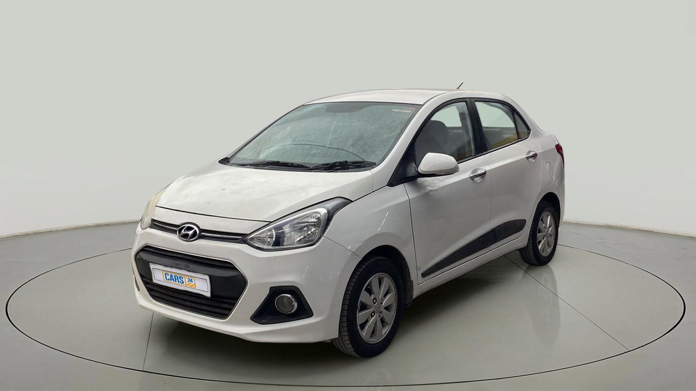 2014 Hyundai Xcent SX 1.2, Petrol, Manual, 57,642 km, Left Front Diagonal