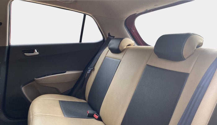 2016 Hyundai Grand i10 ASTA (O) AT 1.2 KAPPA VTVT, Petrol, Automatic, 27,426 km, Right Side Rear Door Cabin
