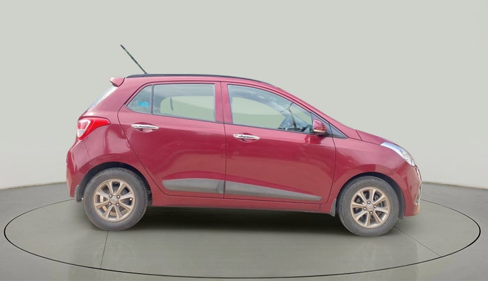 2016 Hyundai Grand i10 ASTA (O) AT 1.2 KAPPA VTVT, Petrol, Automatic, 27,426 km, Right Side