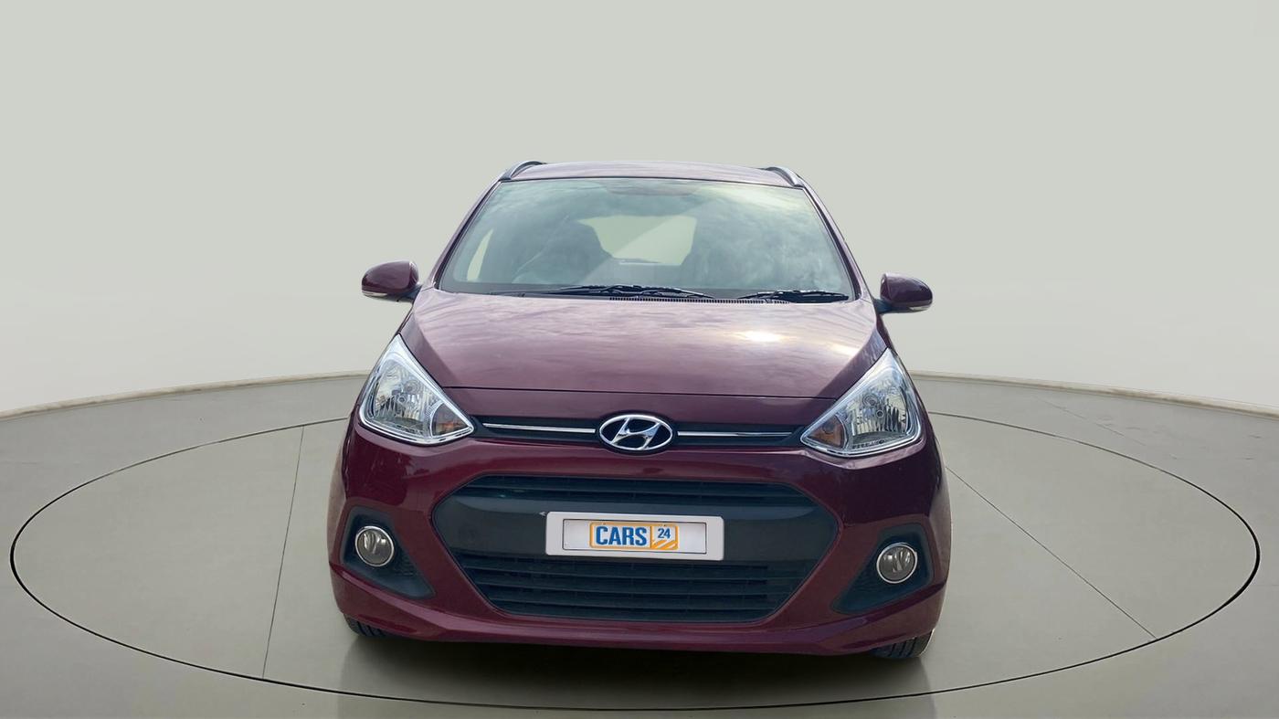 2016 Hyundai Grand i10 ASTA (O) AT 1.2 KAPPA VTVT, Petrol, Automatic, 27,426 km, Front