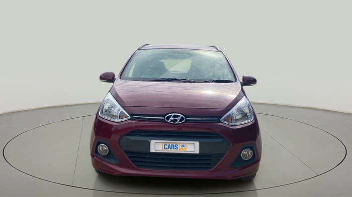 2016 Hyundai Grand i10 ASTA (O) AT 1.2 KAPPA VTVT, Petrol, Automatic, 27,426 km, Front