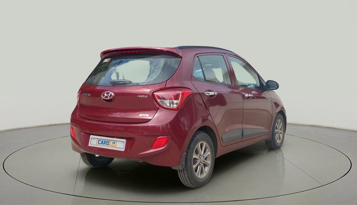 2016 Hyundai Grand i10 ASTA (O) AT 1.2 KAPPA VTVT, Petrol, Automatic, 27,426 km, Right Back Diagonal