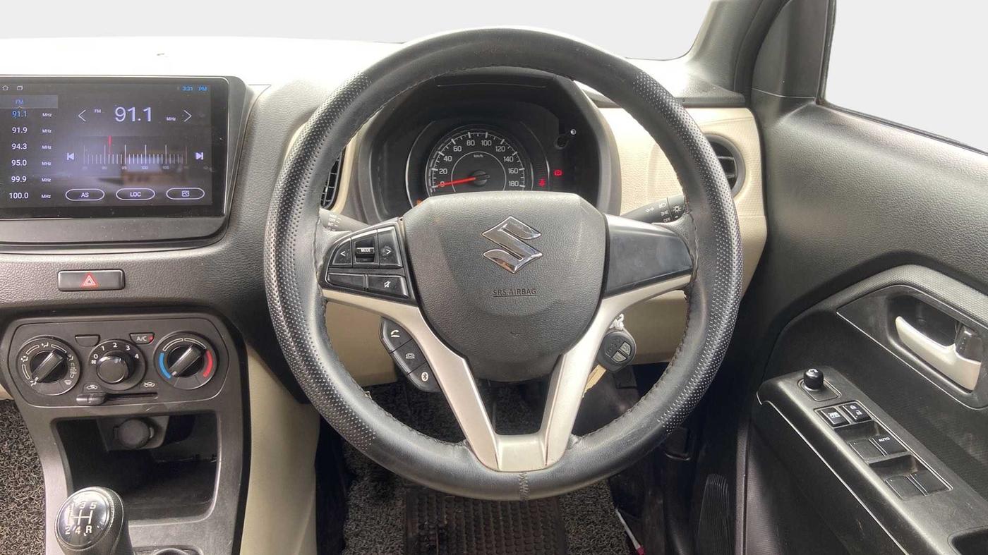 2021 Maruti New Wagon-R VXI (O) 1.2, Petrol, Manual, 21,623 km, Steering Wheel Close Up