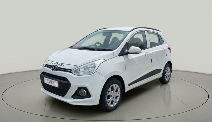 2016 Hyundai Grand i10 SPORTZ 1.2 KAPPA VTVT, Petrol, Manual, 1,04,263 km, Left Front Diagonal