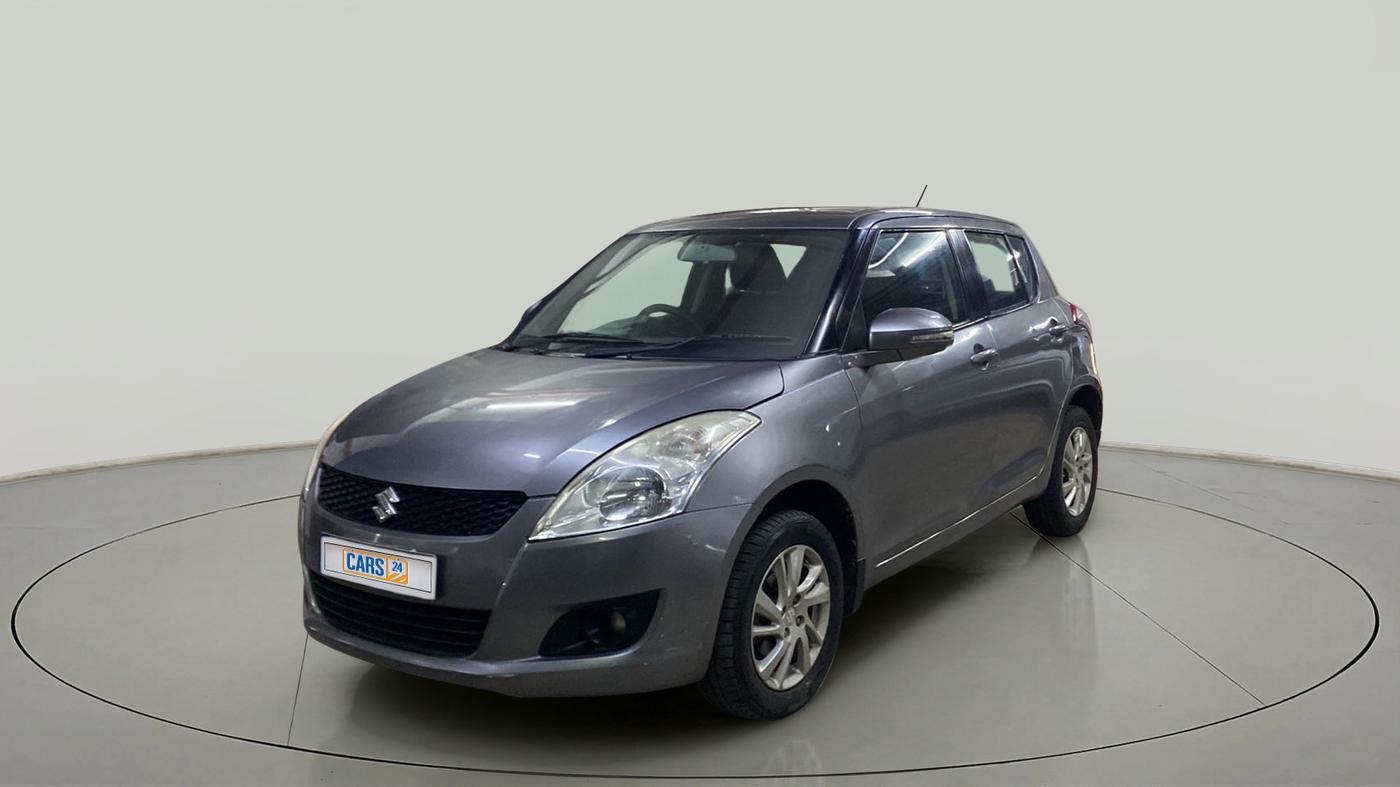 2013 Maruti Swift ZXI, Petrol, Manual, 42,338 km, Left Front Diagonal