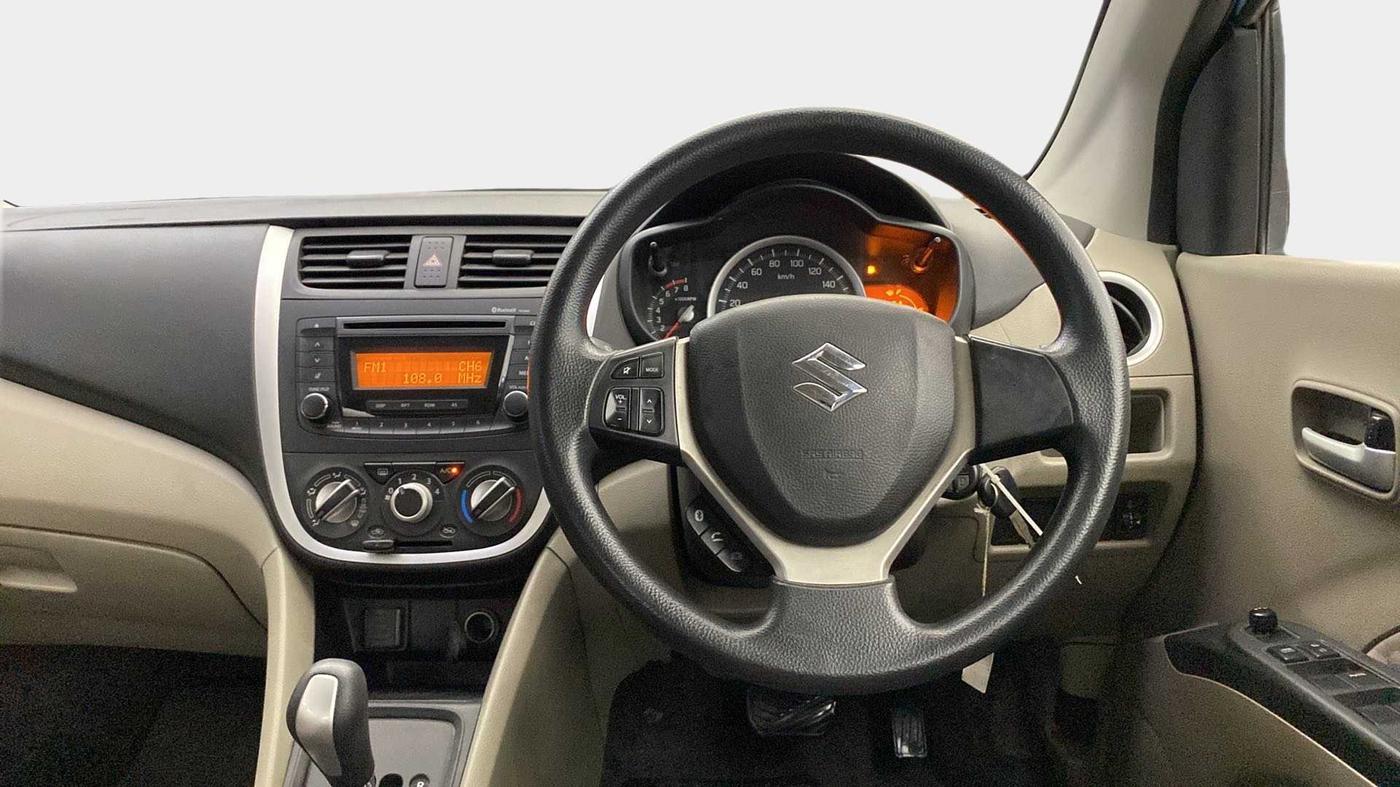 2016 Maruti Celerio ZXI AMT (O), Petrol, Automatic, 47,586 km, Steering Wheel Close Up