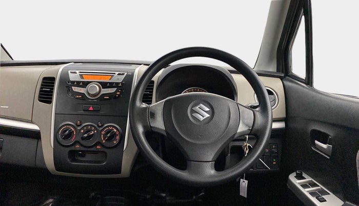 2014 Maruti Wagon R 1.0 VXI, Petrol, Manual, 47,355 km, Steering Wheel Close Up