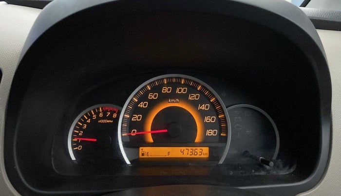 2014 Maruti Wagon R 1.0 VXI, Petrol, Manual, 47,355 km, Odometer Image
