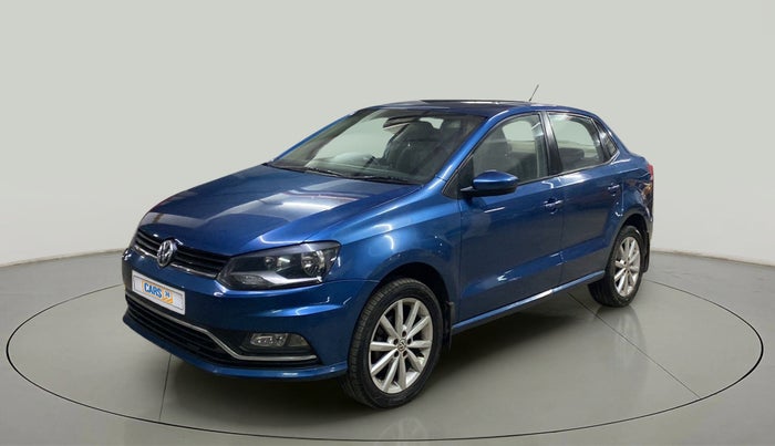 2017 Volkswagen Ameo HIGHLINE PLUS 1.5L AT 16 ALLOY, Diesel, Automatic, 86,376 km, Left Front Diagonal