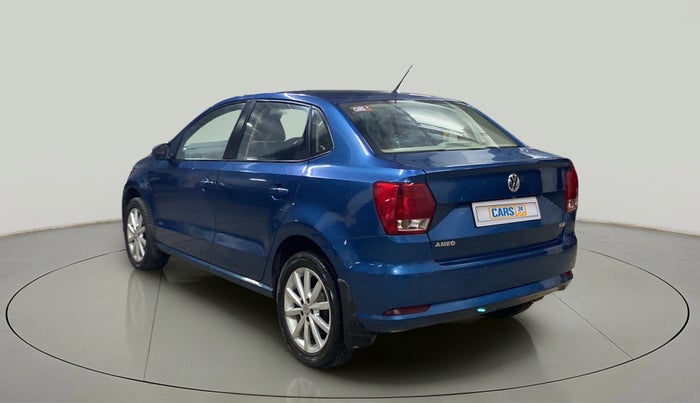 2017 Volkswagen Ameo HIGHLINE PLUS 1.5L AT 16 ALLOY, Diesel, Automatic, 86,376 km, Left Back Diagonal