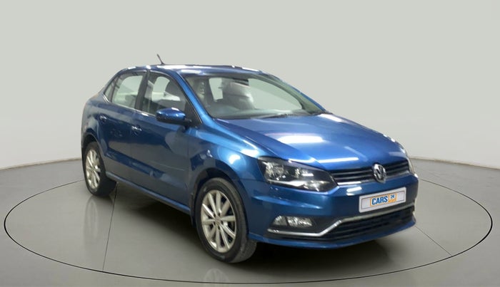 2017 Volkswagen Ameo HIGHLINE PLUS 1.5L AT 16 ALLOY, Diesel, Automatic, 86,376 km, Right Front Diagonal