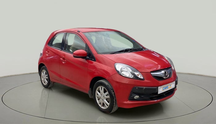 2015 Honda Brio VX MT, Petrol, Manual, 96,395 km, Right Front Diagonal