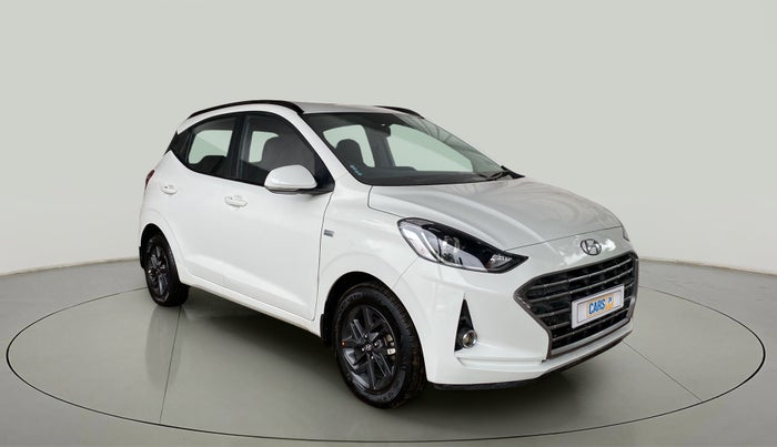 2022 Hyundai GRAND I10 NIOS SPORTZ AMT 1.2 KAPPA VTVT, Petrol, Automatic, 19,242 km, Right Front Diagonal