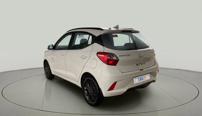 2022 Hyundai GRAND I10 NIOS SPORTZ AMT 1.2 KAPPA VTVT, Petrol, Automatic, 19,242 km, Left Back Diagonal