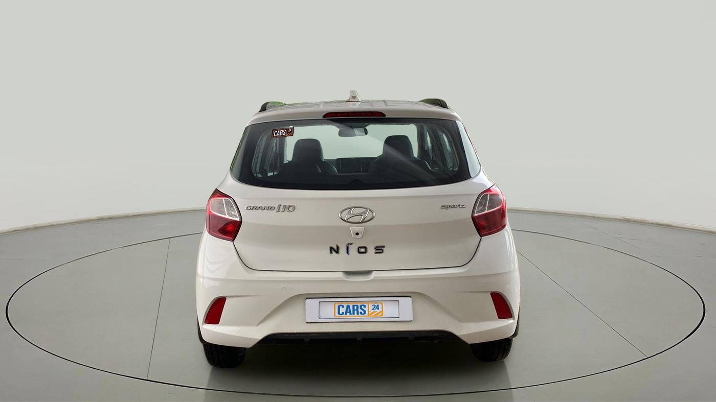 2022 Hyundai GRAND I10 NIOS SPORTZ AMT 1.2 KAPPA VTVT, Petrol, Automatic, 19,242 km, Back/Rear