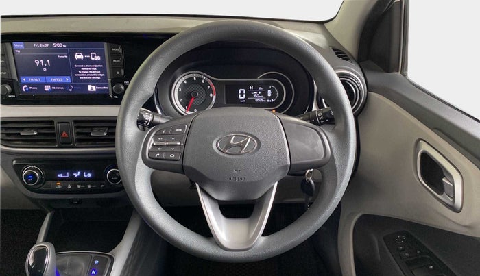 2022 Hyundai GRAND I10 NIOS SPORTZ AMT 1.2 KAPPA VTVT, Petrol, Automatic, 19,242 km, Steering Wheel Close Up