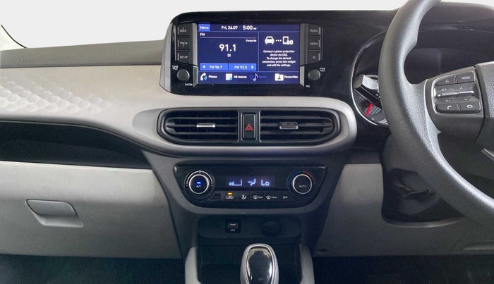 2022 Hyundai GRAND I10 NIOS SPORTZ AMT 1.2 KAPPA VTVT, Petrol, Automatic, 19,242 km, Air Conditioner
