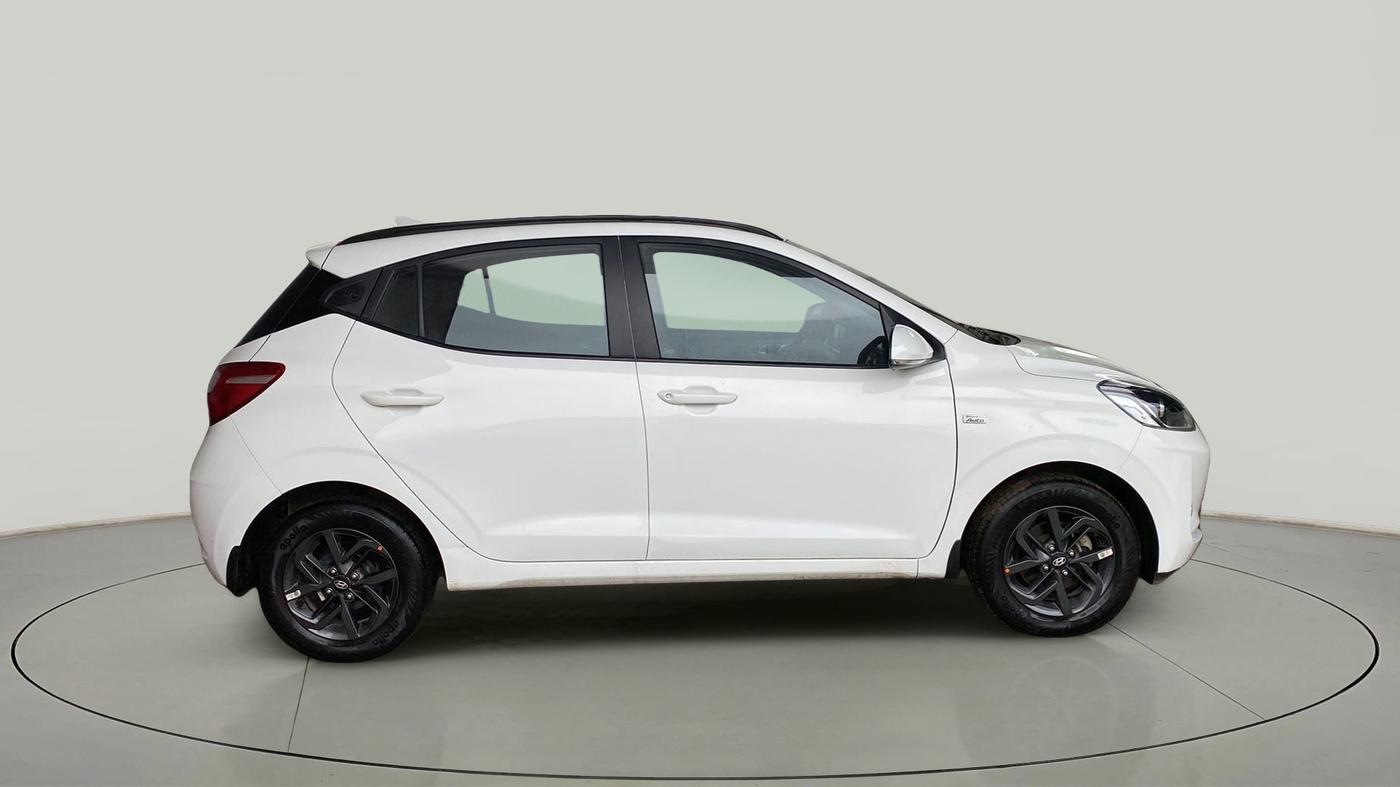2022 Hyundai GRAND I10 NIOS SPORTZ AMT 1.2 KAPPA VTVT, Petrol, Automatic, 19,242 km, Right Side View