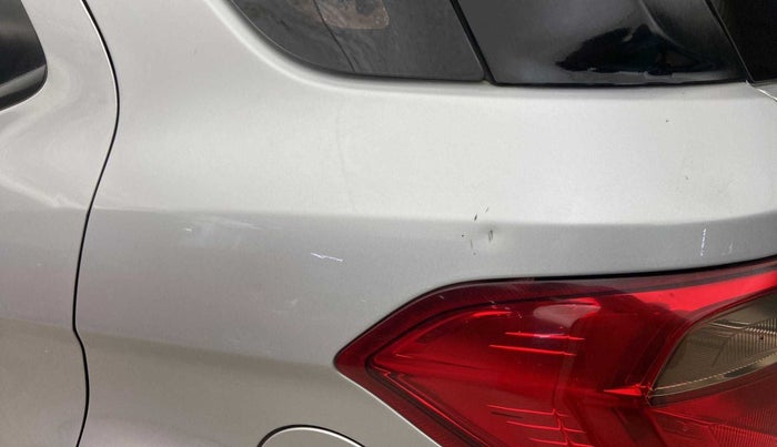 2019 Ford Ecosport TITANIUM 1.5L DIESEL, Diesel, Manual, 79,319 km, Left quarter panel - Slightly dented